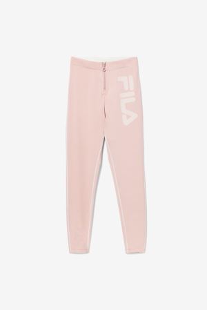 FILA Harleen High Rise Leggings Rose,Womens Clothing | CA.JEDXFA026